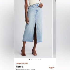 Pistola denim skirt